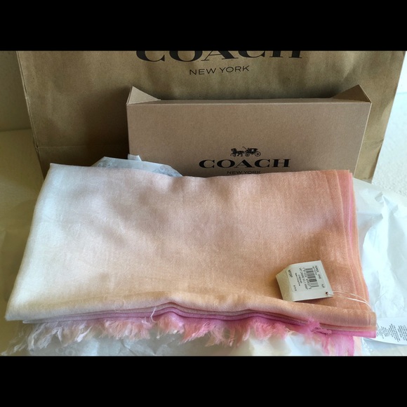 Ombré Coach Scarf - Picture 6 of 7